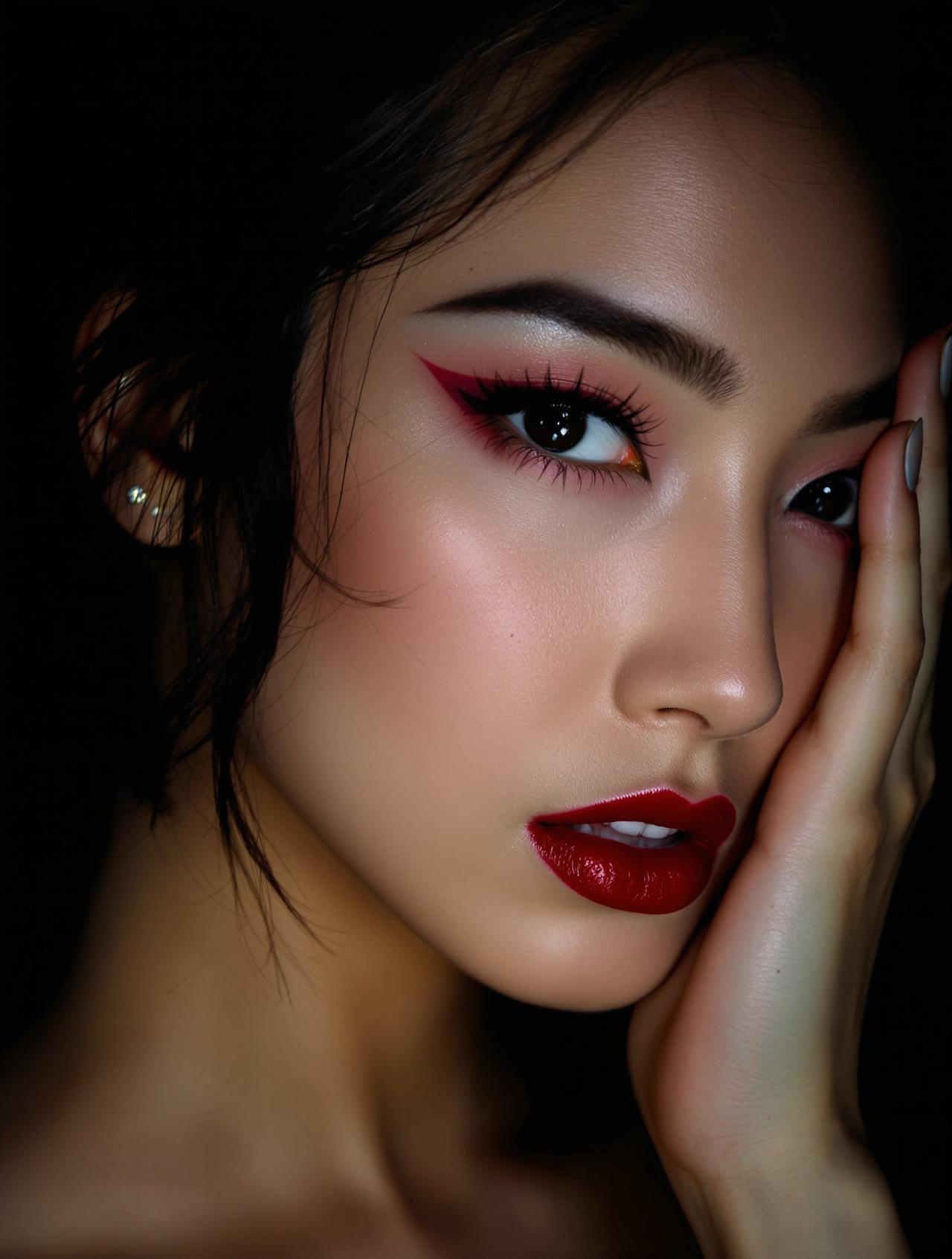 福利asmr - 红唇诱惑 - 性感系 - 郑雪莉 唯美写真作品